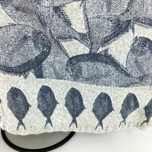 Columbia Sportswear Button Up Men's Fish Print Short Sleeve Shirt Size X-Large - Picture 6 of 9